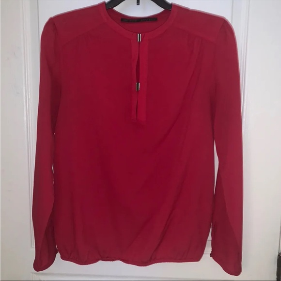 Zara magenta pink blouse - Picture 3 of 3